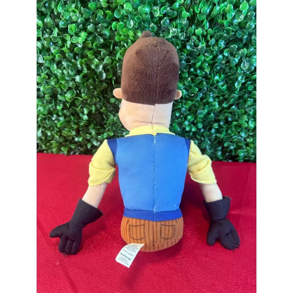 Hello Neighbor Mr Peterson Plush Toy Kid Friendly Horror Game Gift HTF